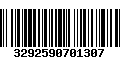 Código de Barras 3292590701307