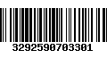 Código de Barras 3292590703301