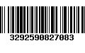 Código de Barras 3292590827083