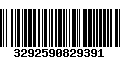 Código de Barras 3292590829391