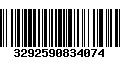 Código de Barras 3292590834074