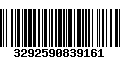 Código de Barras 3292590839161