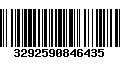 Código de Barras 3292590846435