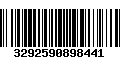 Código de Barras 3292590898441