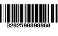 Código de Barras 3292590898960