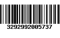 Código de Barras 3292992005737