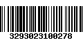 Código de Barras 3293023100278