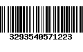 Código de Barras 3293540571223