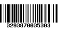 Código de Barras 3293870035303