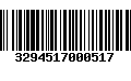 Código de Barras 3294517000517