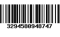 Código de Barras 3294580948747