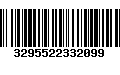 Código de Barras 3295522332099