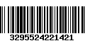 Código de Barras 3295524221421