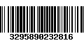 Código de Barras 3295890232816