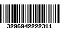 Código de Barras 3296942222311