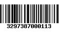 Código de Barras 3297387000113