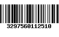 Código de Barras 3297560112510