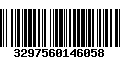 Código de Barras 3297560146058