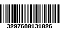 Código de Barras 3297680131026