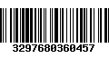 Código de Barras 3297680360457