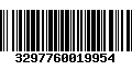 Código de Barras 3297760019954