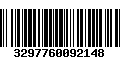 Código de Barras 3297760092148