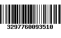 Código de Barras 3297760093510