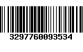 Código de Barras 3297760093534