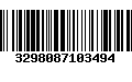 Código de Barras 3298087103494