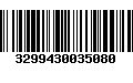 Código de Barras 3299430035080