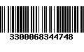 Código de Barras 3300068344748