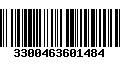 Código de Barras 3300463601484