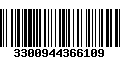 Código de Barras 3300944366109