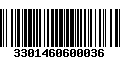 Código de Barras 3301460600036