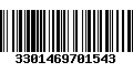 Código de Barras 3301469701543