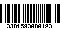 Código de Barras 3301593000123