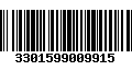 Código de Barras 3301599009915