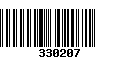 Código de Barras 330207