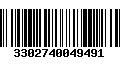 Código de Barras 3302740049491