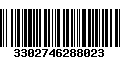 Código de Barras 3302746288023