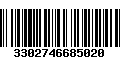 Código de Barras 3302746685020