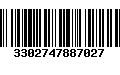 Código de Barras 3302747887027