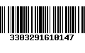 Código de Barras 3303291610147