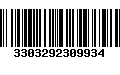 Código de Barras 3303292309934