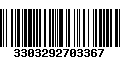 Código de Barras 3303292703367