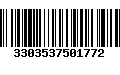 Código de Barras 3303537501772