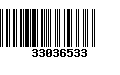 Código de Barras 33036533