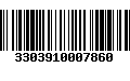 Código de Barras 3303910007860