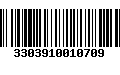 Código de Barras 3303910010709