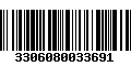 Código de Barras 3306080033691